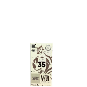 Chocolate Branco Var Fino Lajedo Cacau 33% C/ Nibs 40g