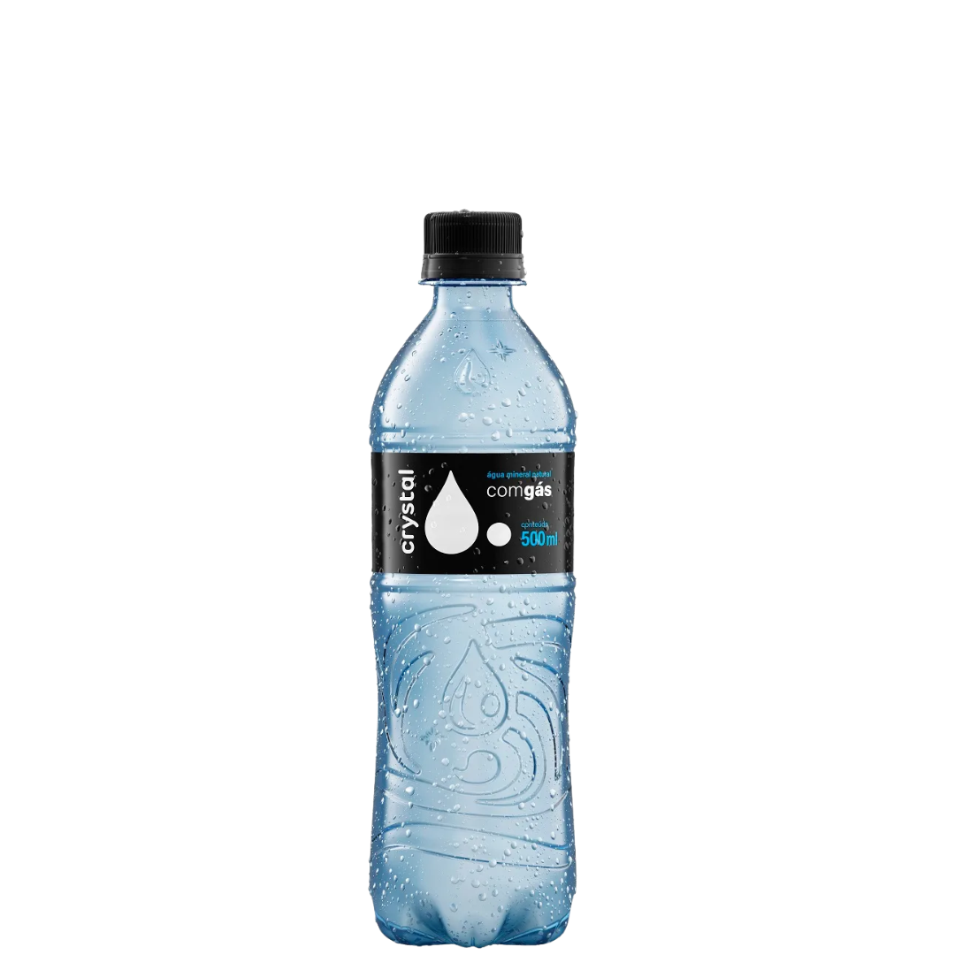 Água Mineral Crystal C/Gás 500ml