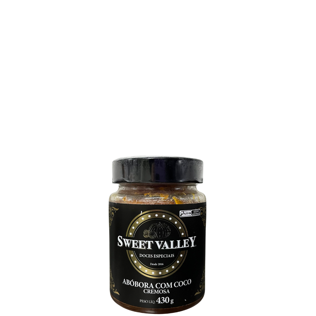 Abóbora Cremosa C/Coco Sweet Valley 430g