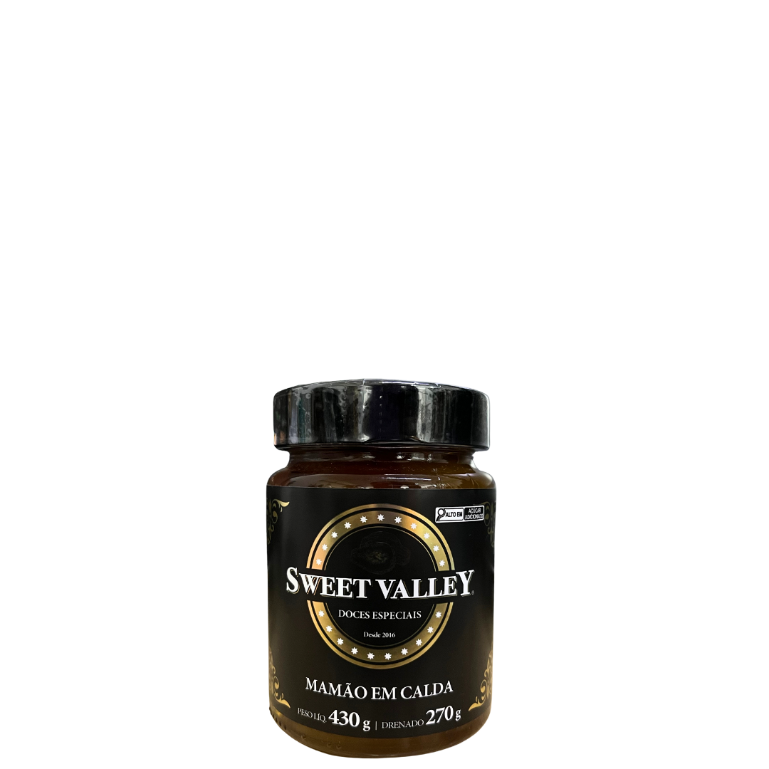 Mamão em Calda Sweet Valley 430g