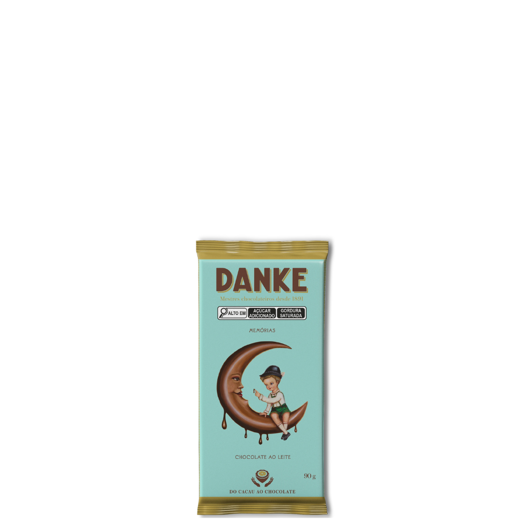 Barra Chocolate Flow Ao Leite Danke 90g