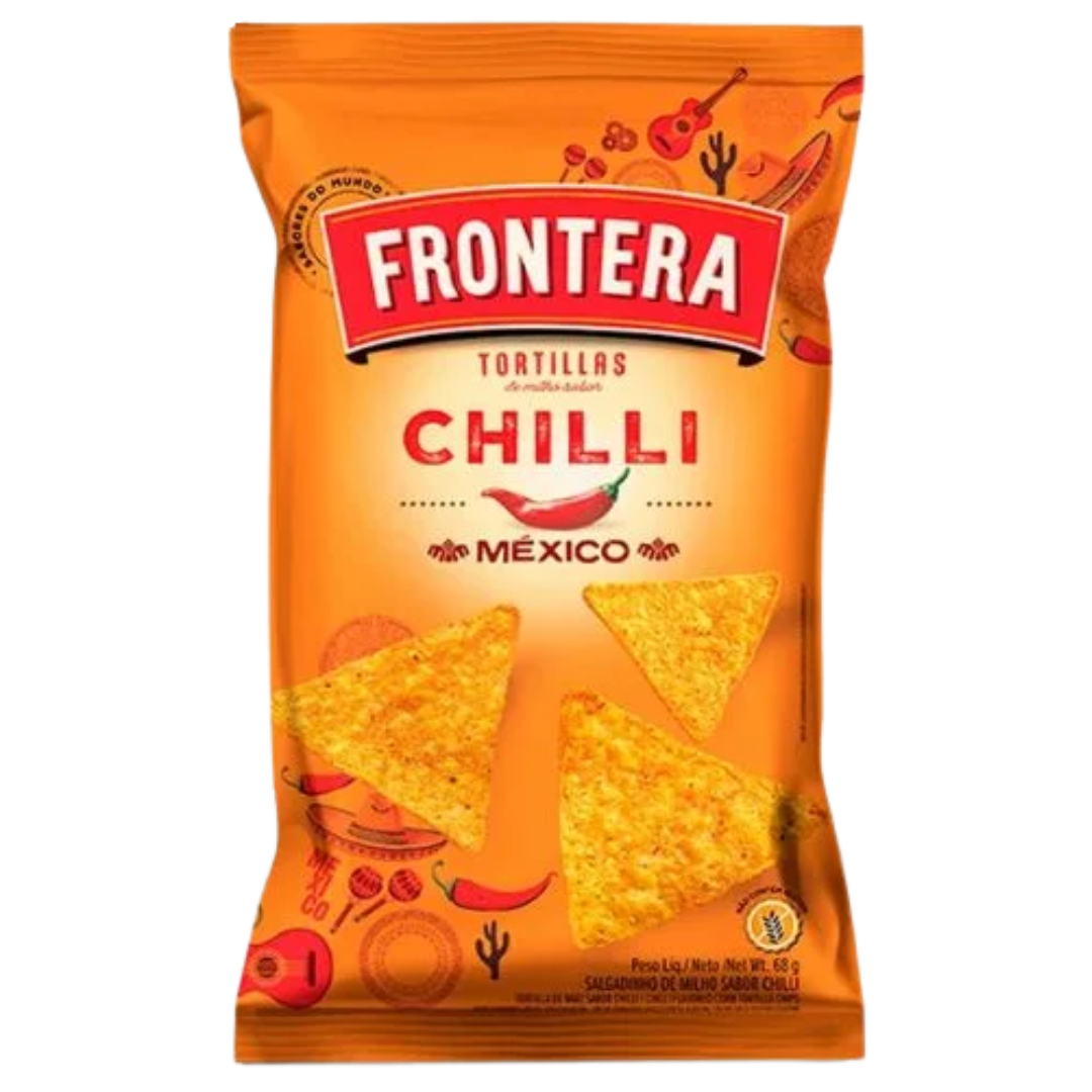 Salgadinho Frontera Tortilla Chips Chili 110g