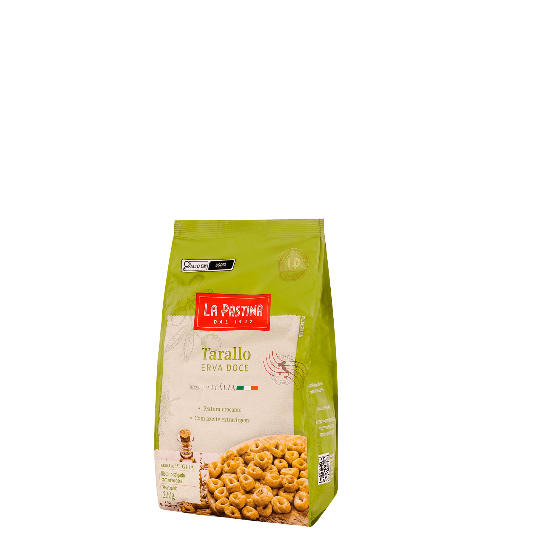 Biscoito Tarallo La Pastina Erva‑Doce 350g