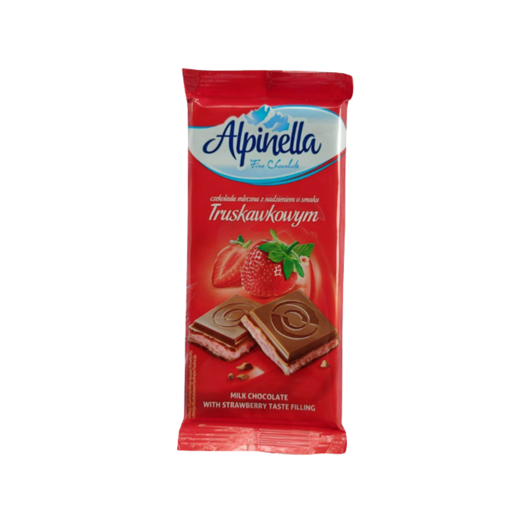 Chocolate Alpinella Morango 100g