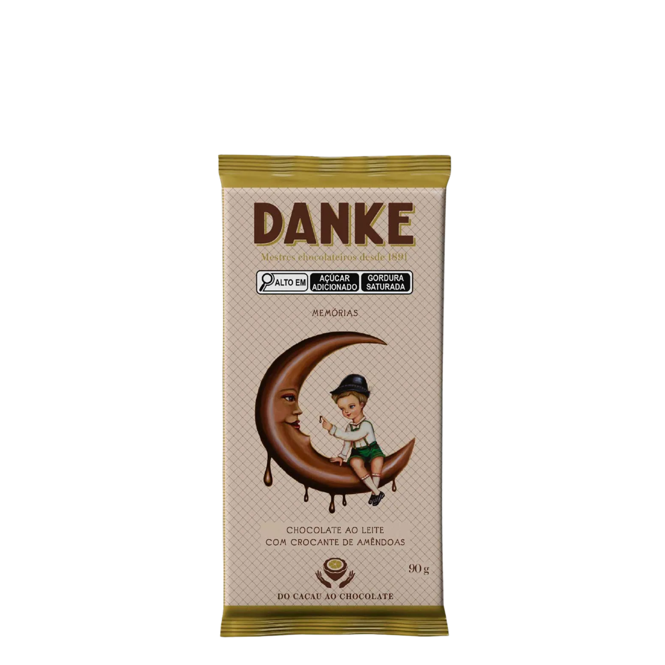 Chocolate Flow Amendoas Danke 90g