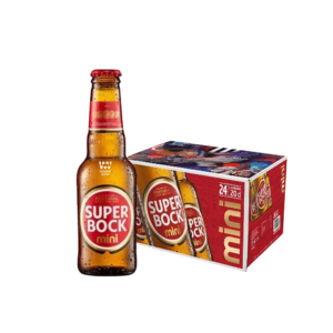 Caixa 24 Cervejas Super Bock Lager 250ml