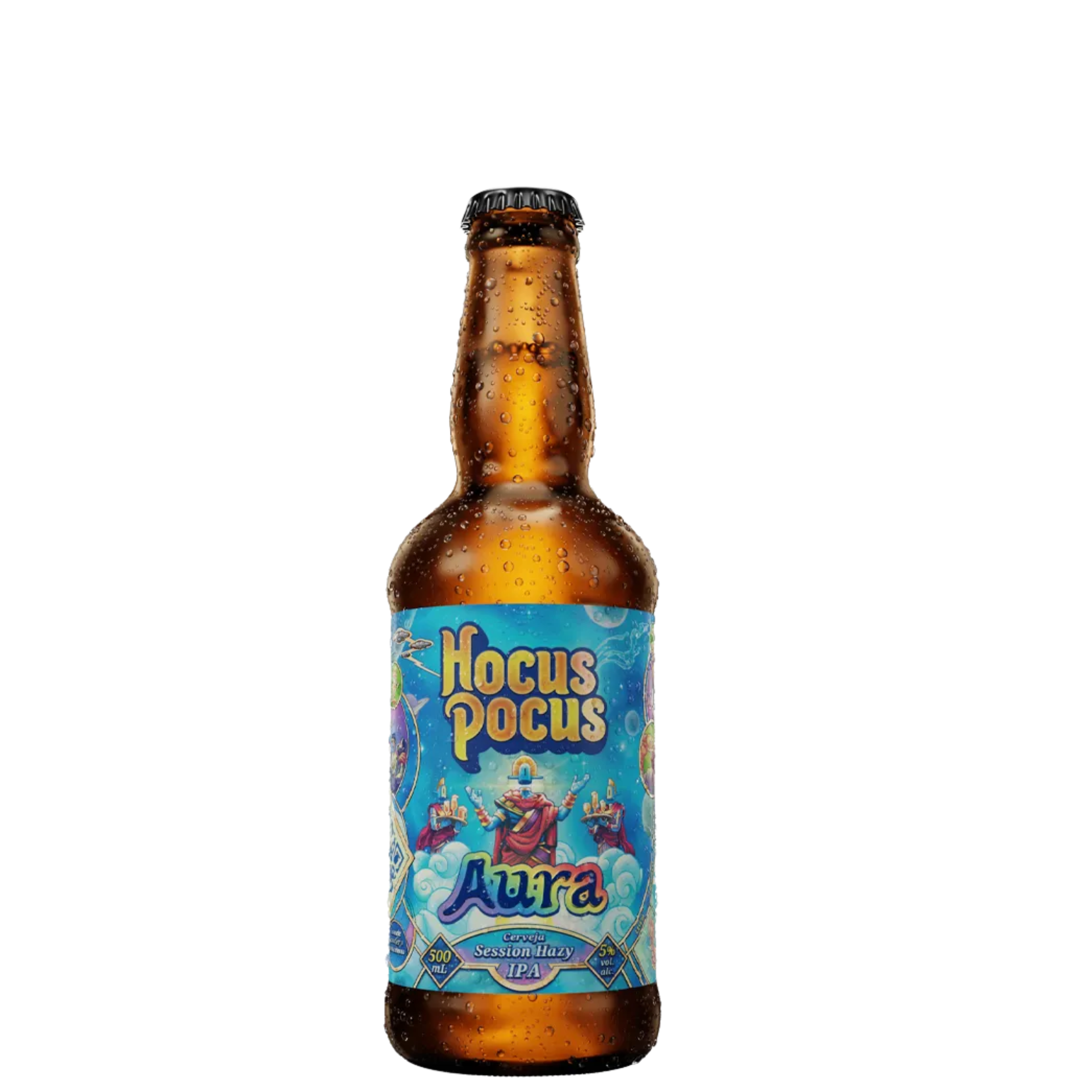 Cerveja Hocus Pocus Aura Session Ipa 500ml