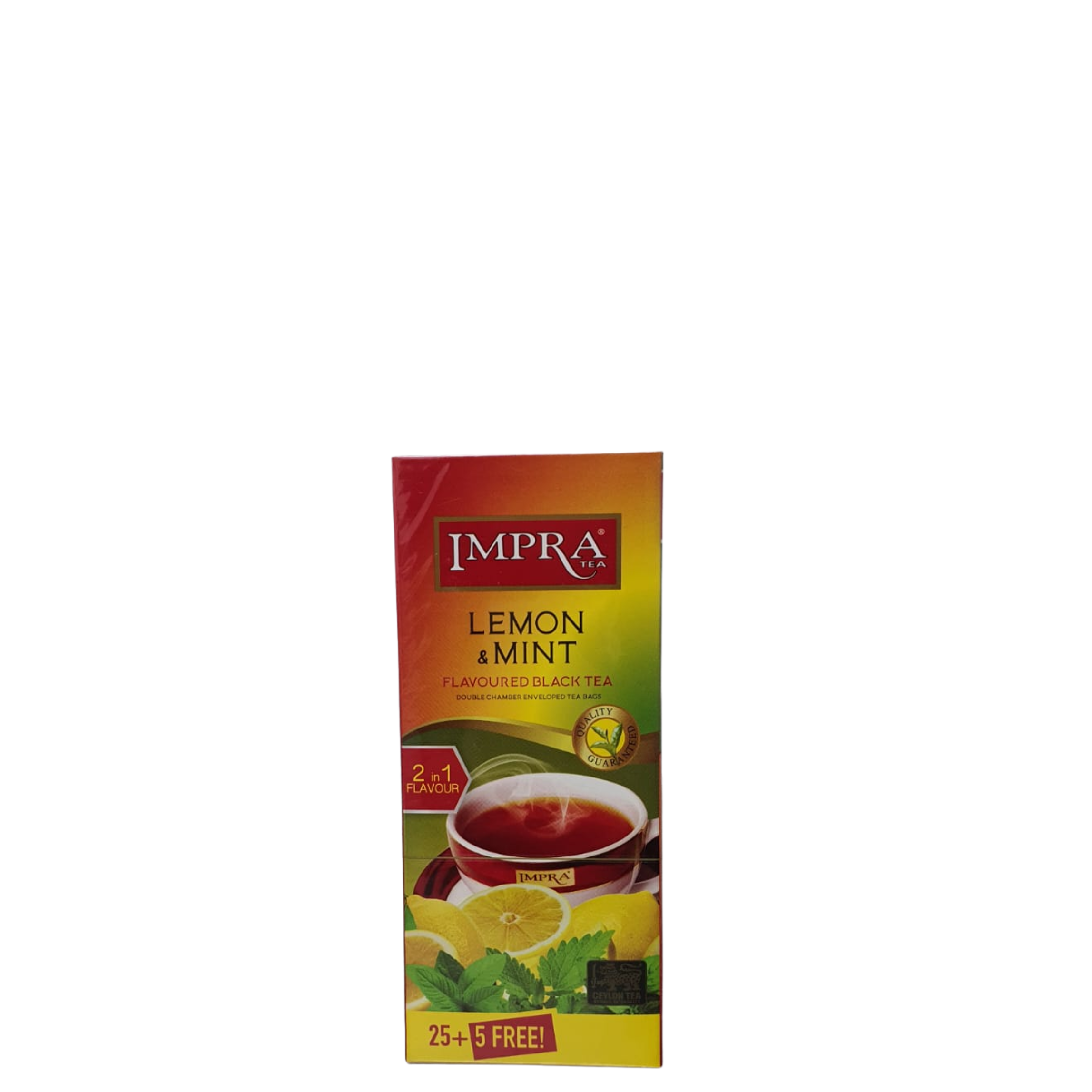 Chá Impra Preto Lemon & Mint 60g
