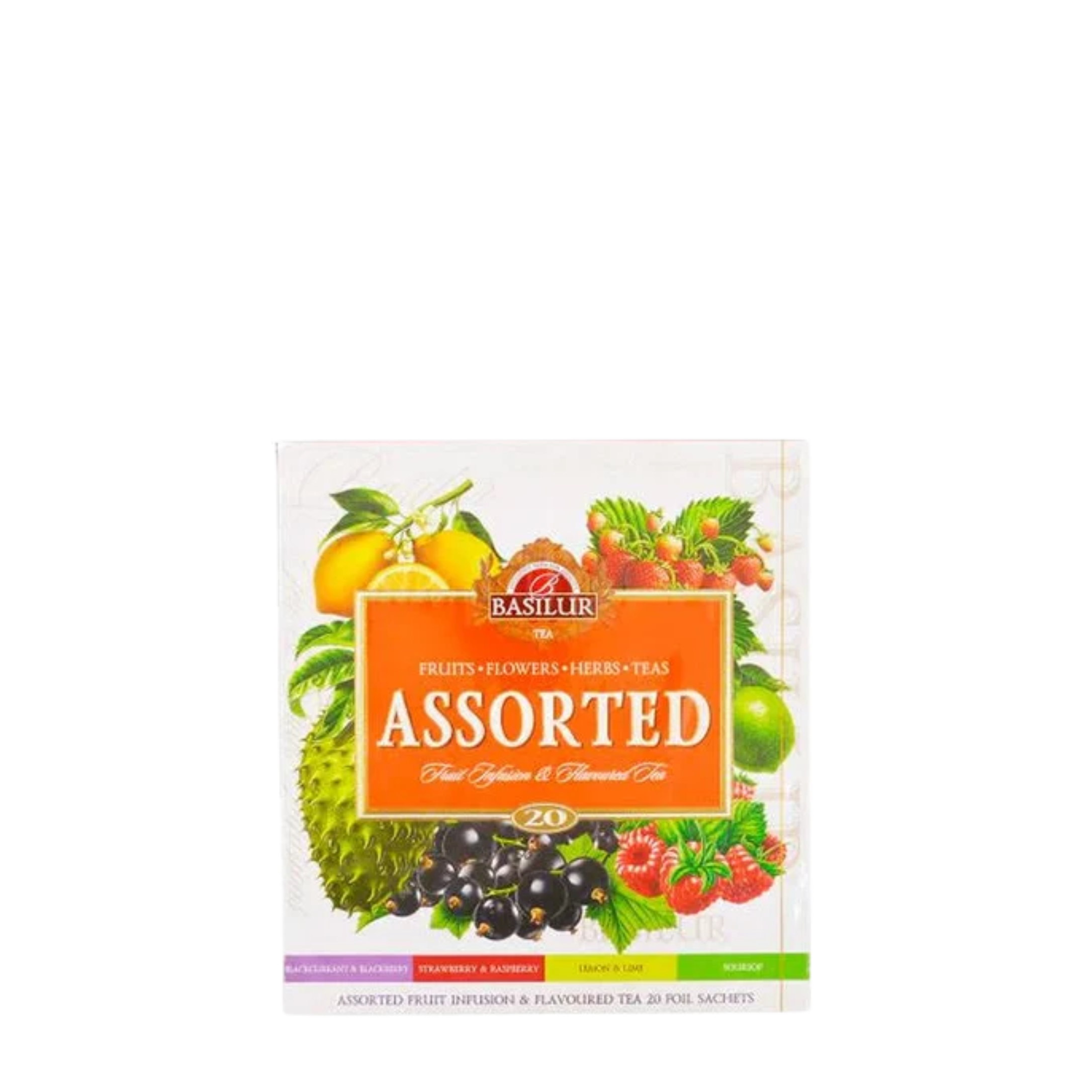 Chá Basilur Frutas Sortidas 35,5 g