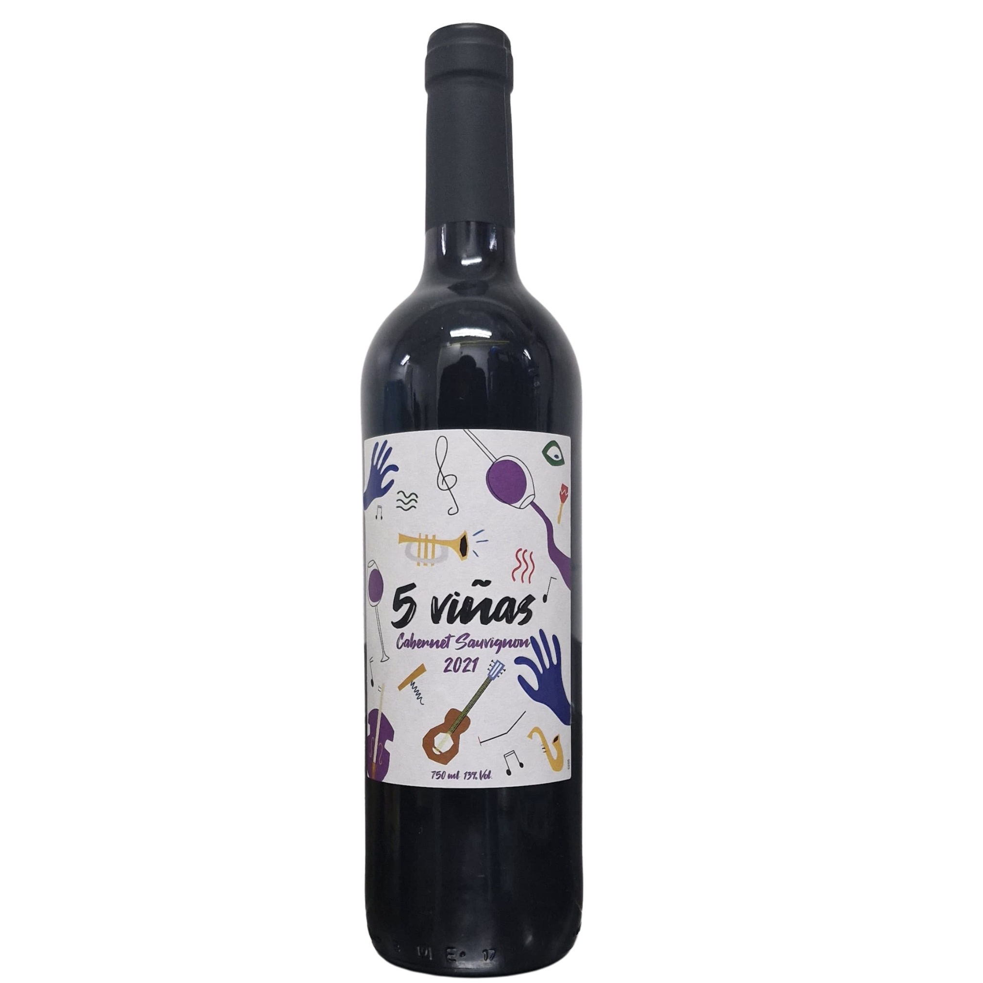 Vinho 5 Vinas Cabernet Sauvignon 750ml