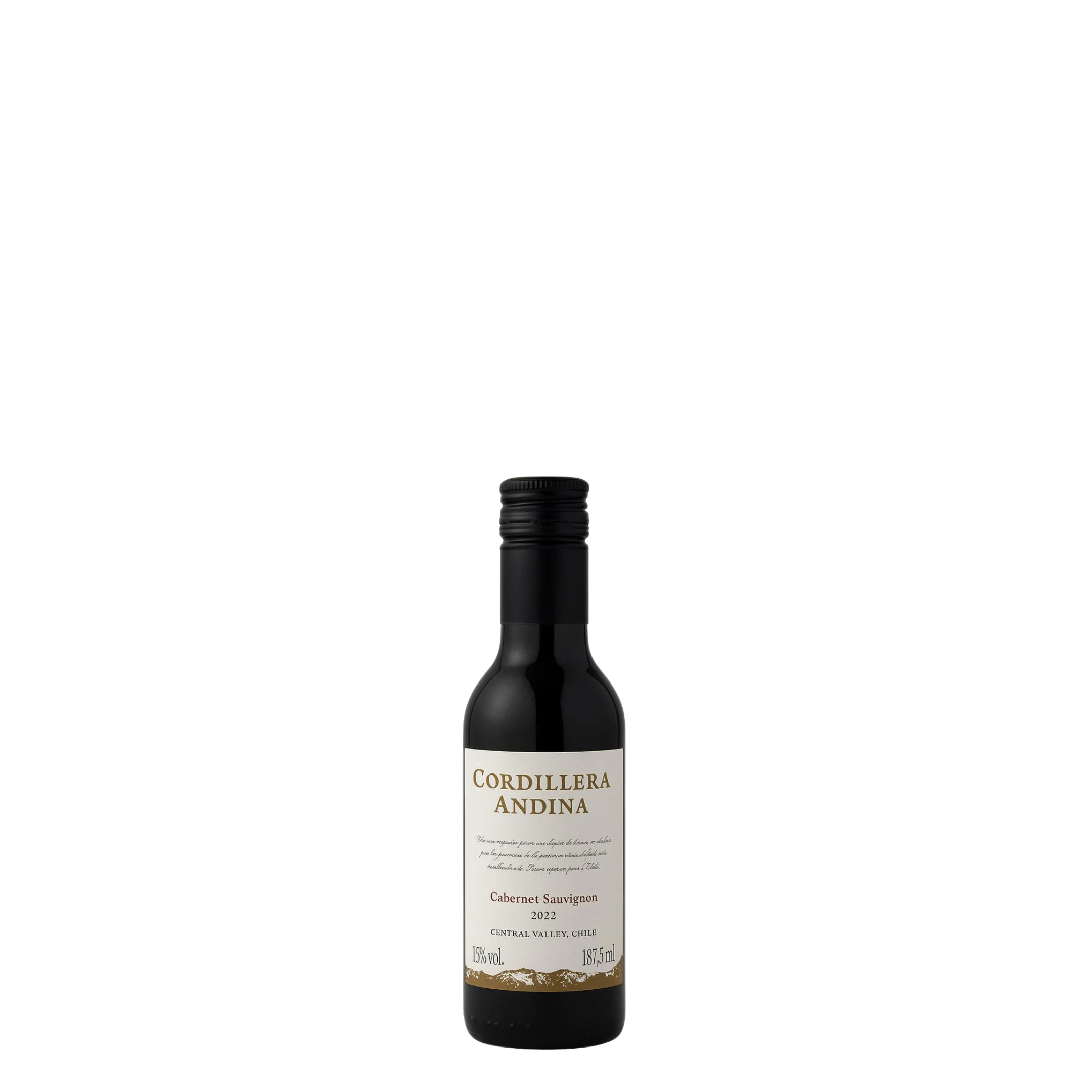 Vinho Cordillera Andina Malbec 187,5ml