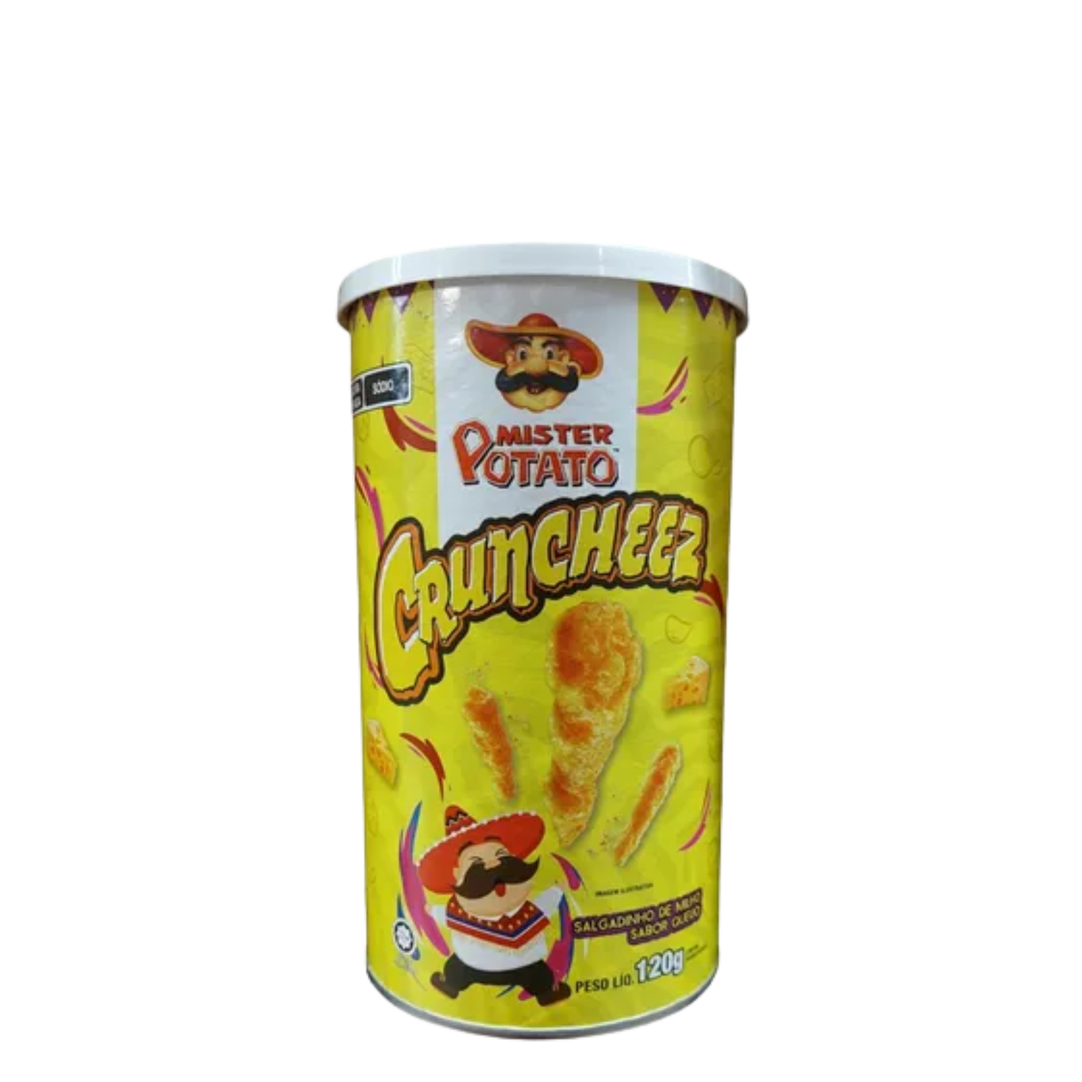 Salgadinho Cruncheez Mister Potato Queijo 120g