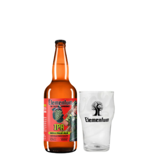 Kit Cerveja Elementum Ipa Gf 500ml C/Copo