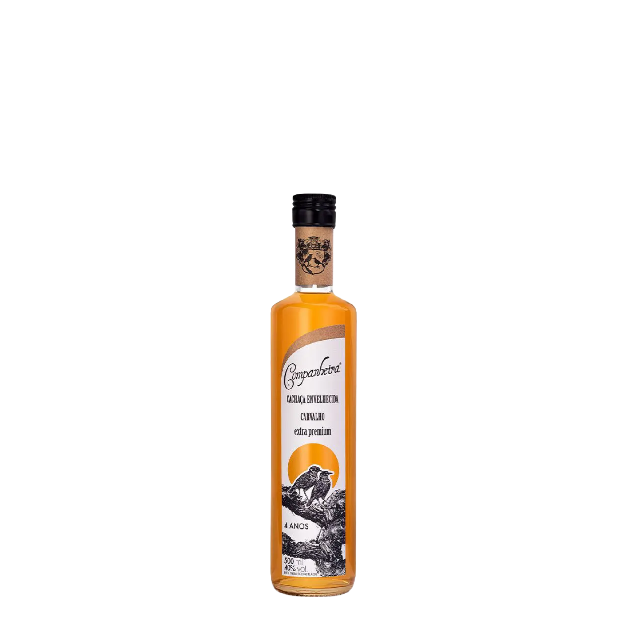 Cachaça Companheira Carvalho 4 Anos 500ml