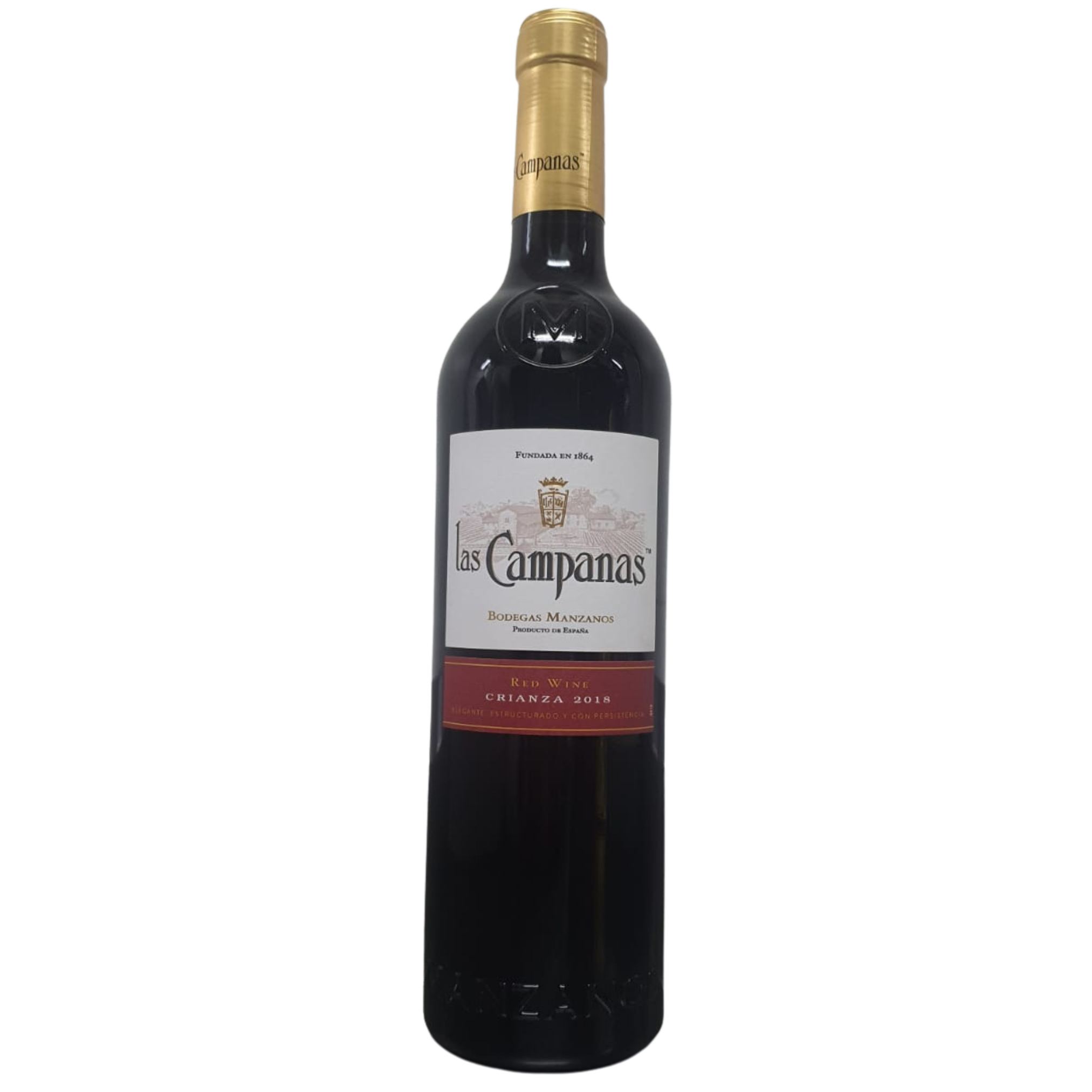 Vinho Las Campanas Crianza 2018 Tinto 750ml