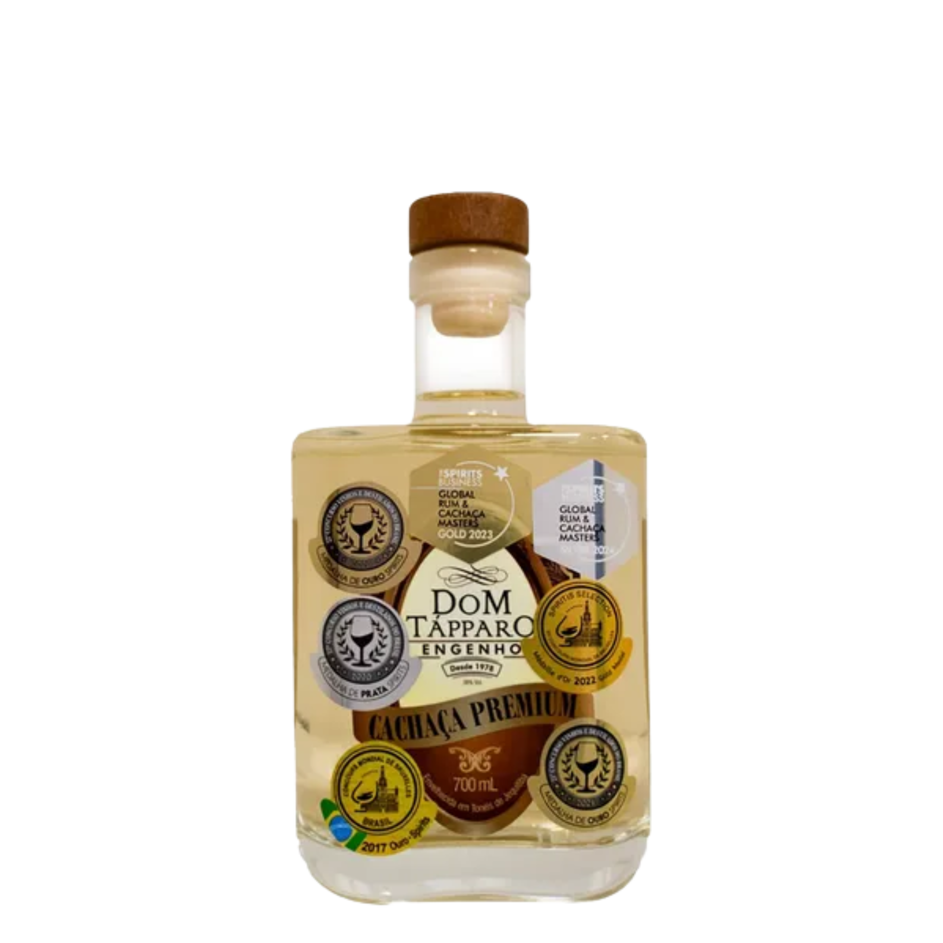Cachaça Dom Tapparo Jequitibá Premium 750ml